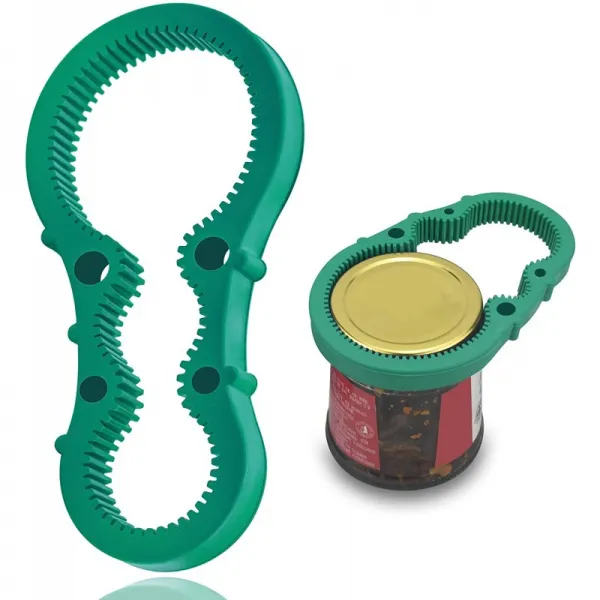 관절염이 있는 노인을 위한 Zuqin Jar Opener 관절염 약자를 위한 Multi Bottle Jar Opener Tool 녹색 : 단일옵션