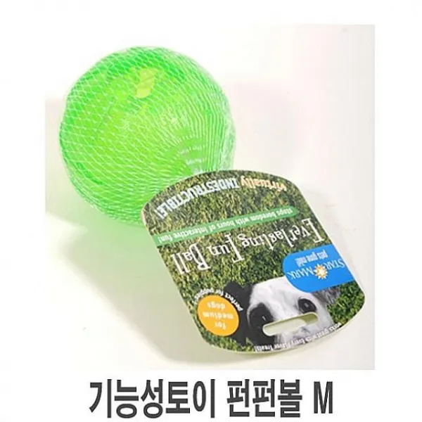 차이나차차 기능성토이 펀펀볼 M 1p 개 강아지 장난감 강아지장난감 강아지용품 노즈워크 Iq 1