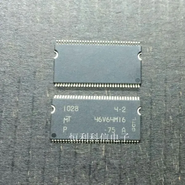 MT46V64M16PDDRSDRAM64MX16 끝수 많다 어서 물어보다 램 플래시 메모리 칩셋, TSOP66 2010 및 이전