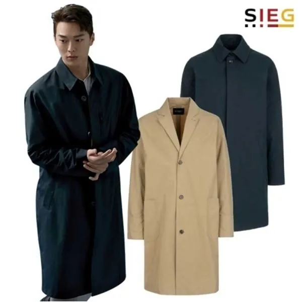 SIEG 클래식 트랜치 코트 6종 택1, 02.PUNAB7306_BLL