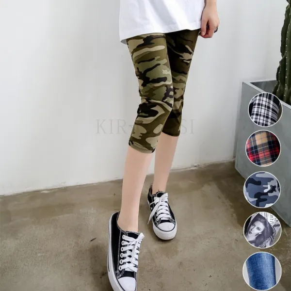 kirahosi 지에스 5 여성 여름 청바지 스판 팬츠 스키니 부츠컷 슬랙스 캐주얼 바지 230 DCug1da
