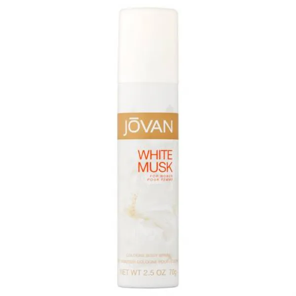 Jovan White Musk Body Spray For Women 2.5 Fl Oz 상세내용참조