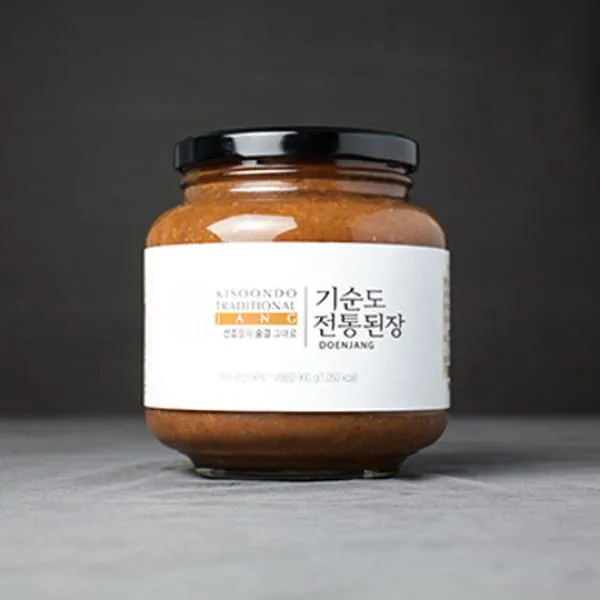 고려전통식품 [기순도전통장] 선조들의 숨결그대로 기순도 전통된장900g(유리병), 1