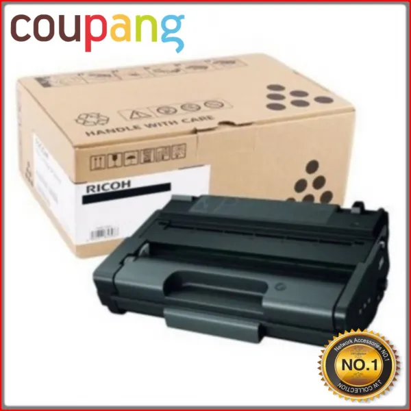 오케이전산 RICOH 정품토너 SP3400LS 검정 SP3510 2500매, 1, 단일상품