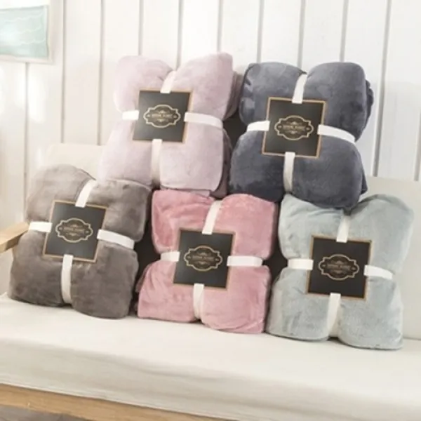 아트박스/미스터고물상 소프트극세사담요(100x120), 스모크블루