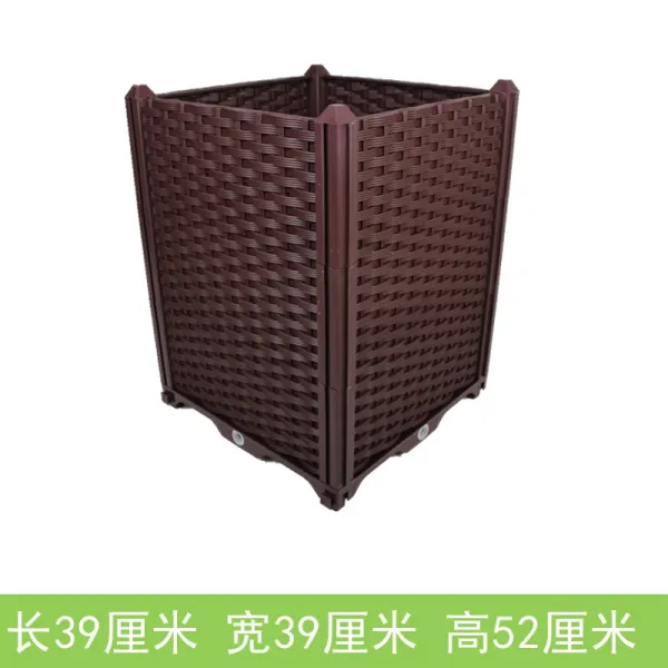 어반30 베란다 텃밭 화분 플랜트박스 푸짐한 채소 재배함 특대호 플라스틱 채소밭 화 초심 1연장 39폭 39높이 52