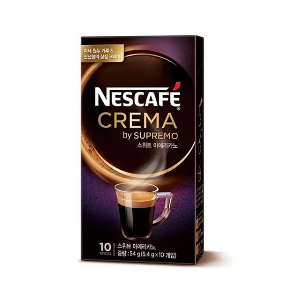 5.4gx10tvsnz 664네스카페크레마스위트아메리카노문구사무 단일상품 단일상품