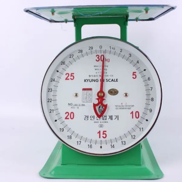 [와우초이스] 경인 접시 지시 저울 30kg #177EA, 쿠팡 본상품선택