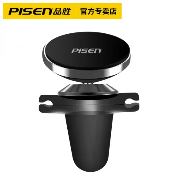 싸이코템포 핀승 차량탑재 핸드폰 자동차용 점착메모지SSN 자성 내비게이션 강 흡판 차내 바람구멍 즈 고정버클 지지, 원형 자기흡입 거치대 티탄금회
