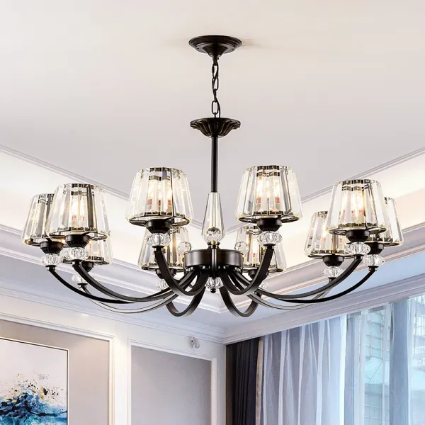 크리스탈샹들리에 모즈 심플 가볍게 사치한 침실 식탁 복식 빌딩 별장 빅, 맟춤제작 머릿수 연락 고객서비스