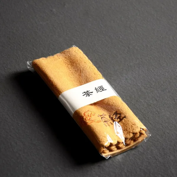 샤무아 경치 괴죽제 차칙 네건 매트 받침대 두꺼운 흡수 걸레 궁푸차 구 다도 부품 감상함, 티 네건 차칙 조 （티 경 엘로 ）