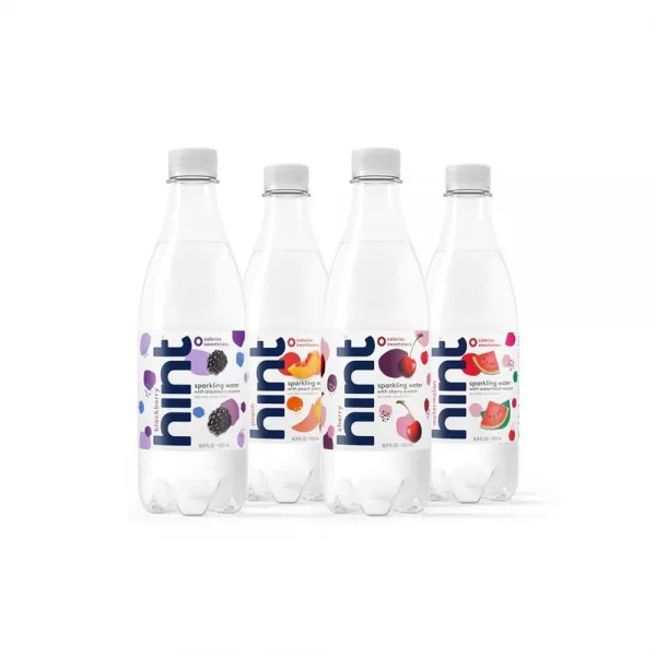 Hint 힌트 스파클링워터 4가지맛 16.9oz 12병 Unsweetened Sparkling Water