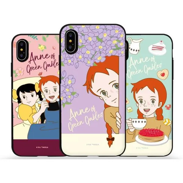 [Hidi] 갤럭시S8플러스 G955 / JN 빨강머리앤 데일리앤 카드범퍼 케이스, 에프터눈티 (28545259), 선택옵션