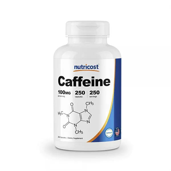 Nutricost 카페인 Caffeine 100mg 250cap, 단품, 단품