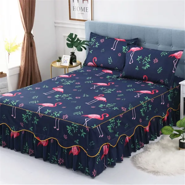 침대커버 공주 싱글 더블플레이 S변한판 파우치 ., C05-120-200cm