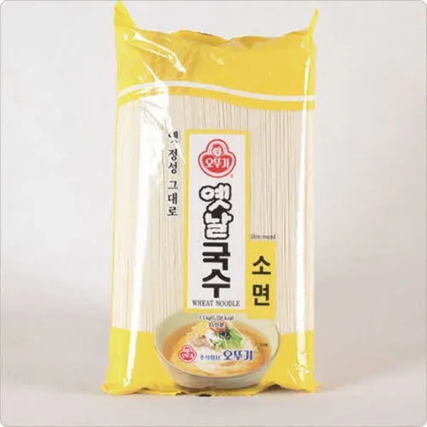 84 소주샵 / 옛날국수 소면 1.5kg 오뚜기 X 1개 계란 설탕 밀가루 소면/중면, 단일 수량