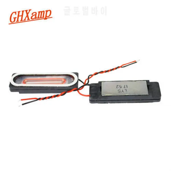 Ghxamp 미니 스피커 타블렛 스피커 유닛 28mm 9mm 듀얼 마그네틱 경마장