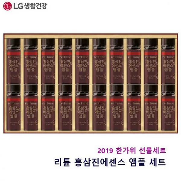 디자인그룹 티에스 리튠 홍삼진 에센스 앰플기획 선물세트 추석 감사선물 홍삼농축액 홍삼정 1