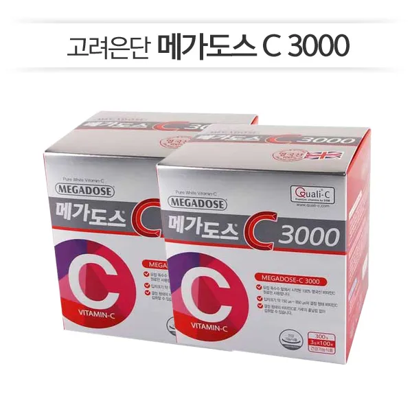 고려은단 메가도스C 3000 100포, 3g, 200포