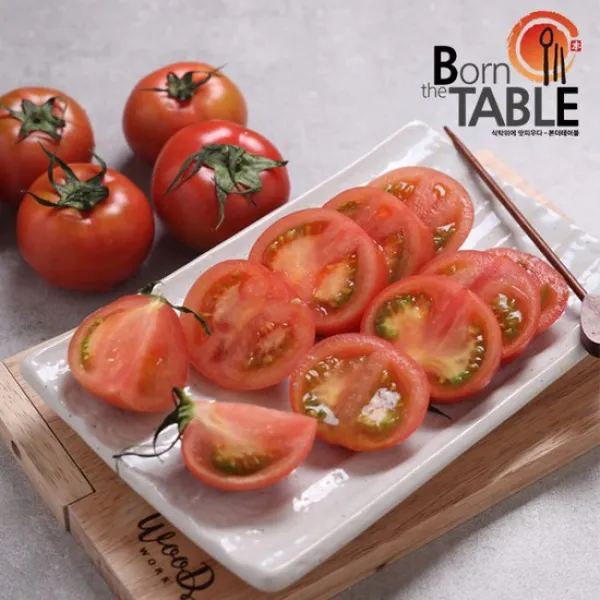 [본더테이블]새콤달콤 완숙토마토 5kg/중대과1-2번, 토마토 5kg.중대과(1-2번), 상세설명 참조