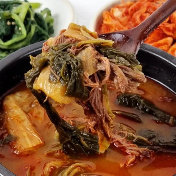 [식품의즐거움] 30년 경력 한식명인이 만든 얼큰우거지해장국 600g*10