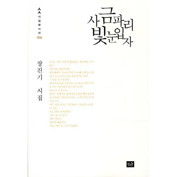 사금파리빛눈입자:장진기 시집, 작은숲
