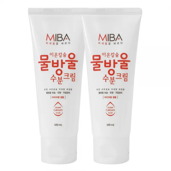스킨닥터 미바 이온칼슘 물방울 수분크림, 2개, 100ml