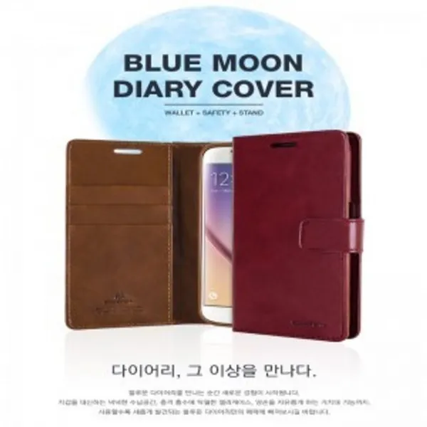 엘리스샵 핸드폰케이스갤럭시노트8 블루문 다이어리 핸드폰케이스 G977