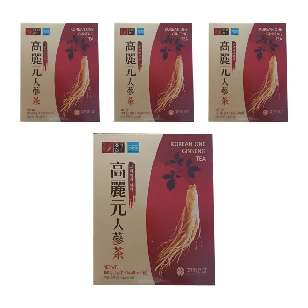 고려원인삼차 ( 50t x 4 ), 4 박스 (50t)