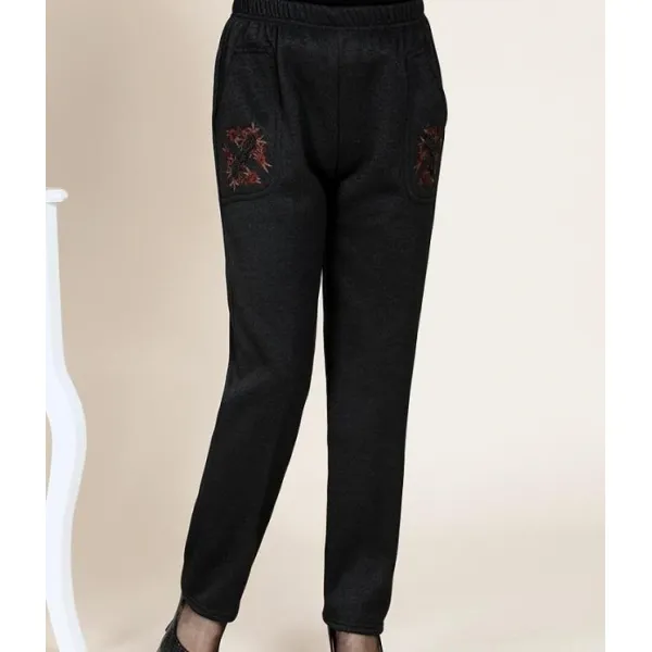 여자골덴바지 중년 여성패션 바지 기모 엄마 시어머니 루즈핏 허리조임 겨울 일자핏 봄가을 빅사이즈 겉옷