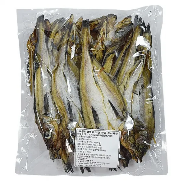 조미 노가리포 천냥노가리 700g 5개 한치/쥐포/먹태/반건조오징어/마른안주/반건조노가리/마른오징어/아귀포, 단일 수량