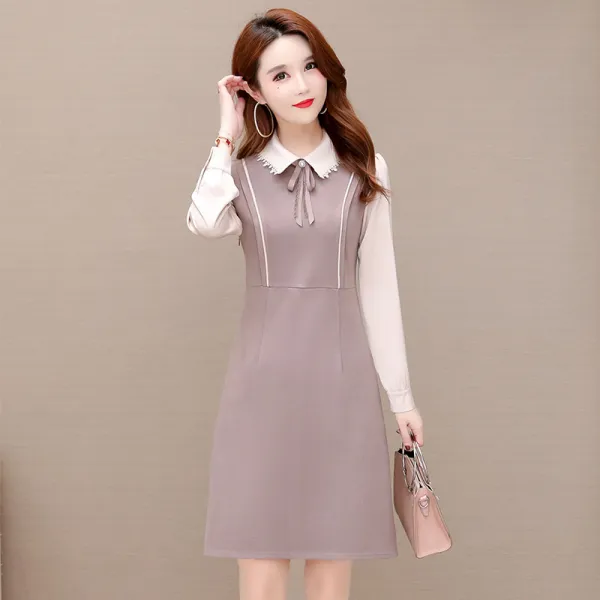 에이라인 부드러운 가깝고도 가깝다 귀부인 디자인 감각 보이핏 볼륨 경숙 여성 봄 타입