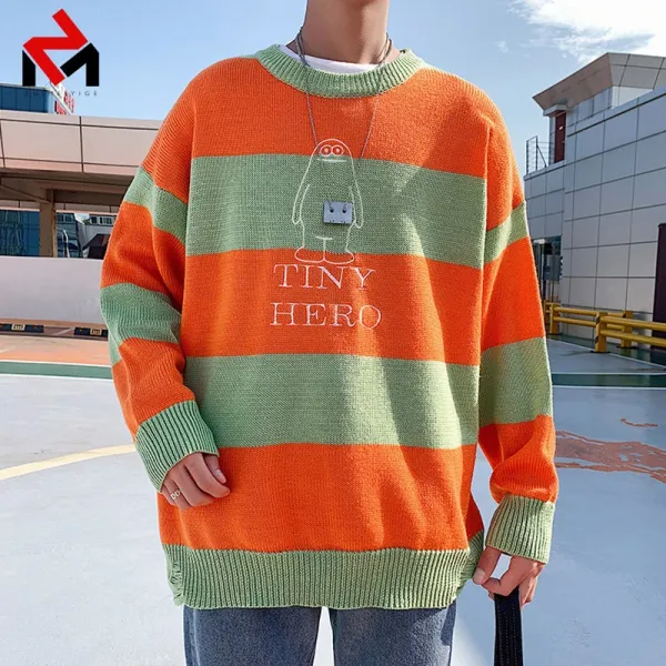 Zuimeiyige 남성 데일리 단가라니트 45828977