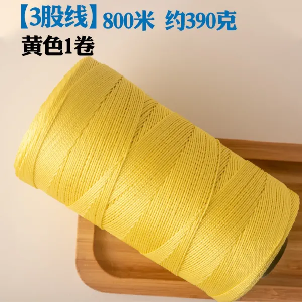 나일론 줄 모노라인 위 신발 굵은 재봉 수선함 엠보가죽 내마모성 타이어실 손 스티치 의 사용 3023674853, 3주식 대략 800 베이지 색 1롤