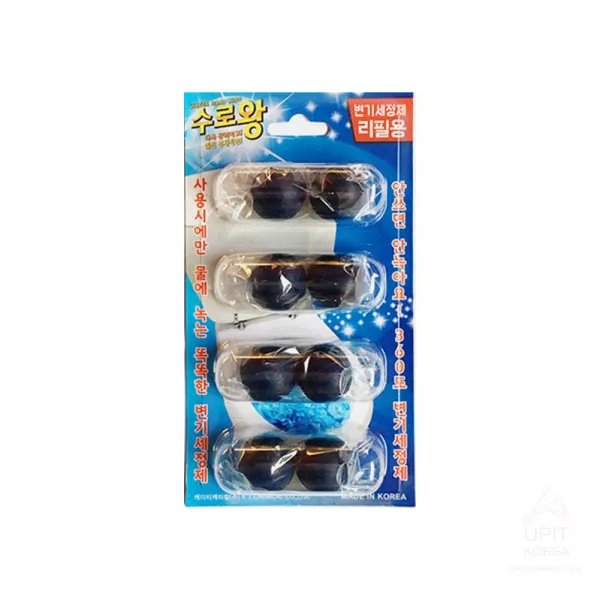 생활용품 가정잡화 집안용품 생활잡화 잡화수로왕 변기세정제 리필용 35g X 4_3280, 판다닷컴 1