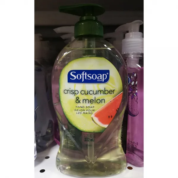Softsoap crisp cucumber & melon hand soap 소프트소프 오이 멜론 핸드 비누 11.25oz(332ml) 2팩
