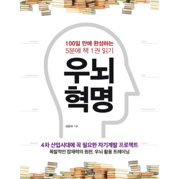 우뇌 혁명:100일 만에 완성하는 5분에 책 1권 읽기, 느낌이있는책