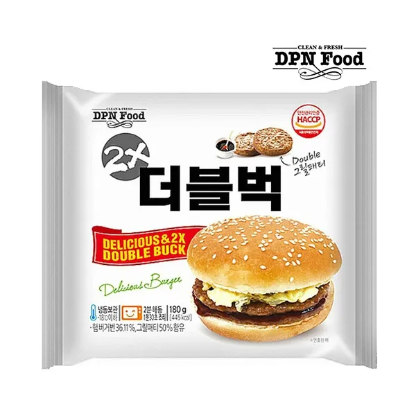 대풍년 투엑스더블벅 180g 편의점버거 매점빵식사 불고기버거, 1개
