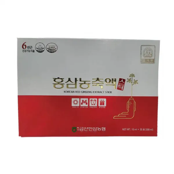 백제금산인삼농협 홍삼농축액스틱 10ml X 30