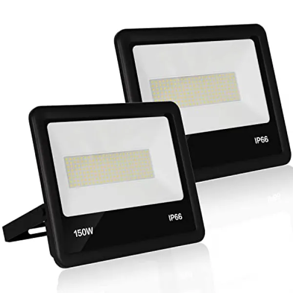 NMT 광전지를 가진 150W LED 안전 홍수 빛 새벽 옥외 상업적인 LED 지역 빛 비바람에 견디는 주차장 전등 설비 - P065708112F57M3, 기본, 기본