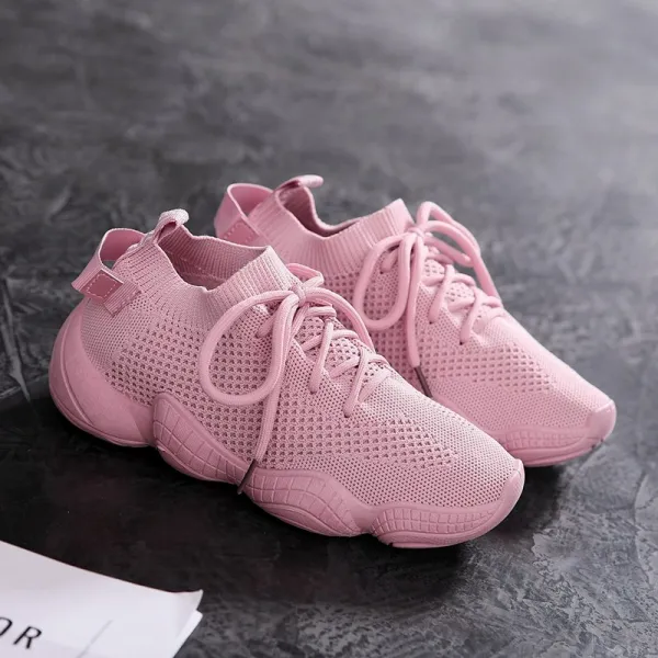 엠오엔2 봄가을 여성화 메쉬 망사 심플 어글리쥬스 운동화 스니커즈 통굽 슬립온 키높이 신발 패션 아쿠아 여학생 로퍼 여름