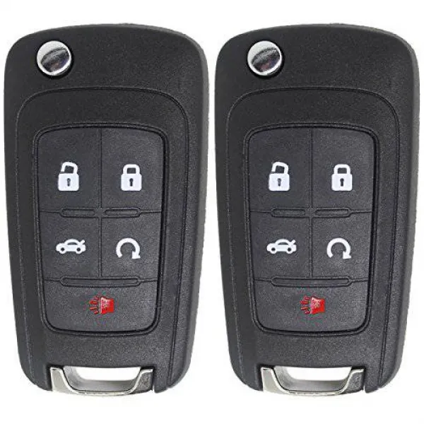 FCC OHT01060512 (2 팩)를 사용하는 차량용 Keyless2Go 새로운 무자격 원격