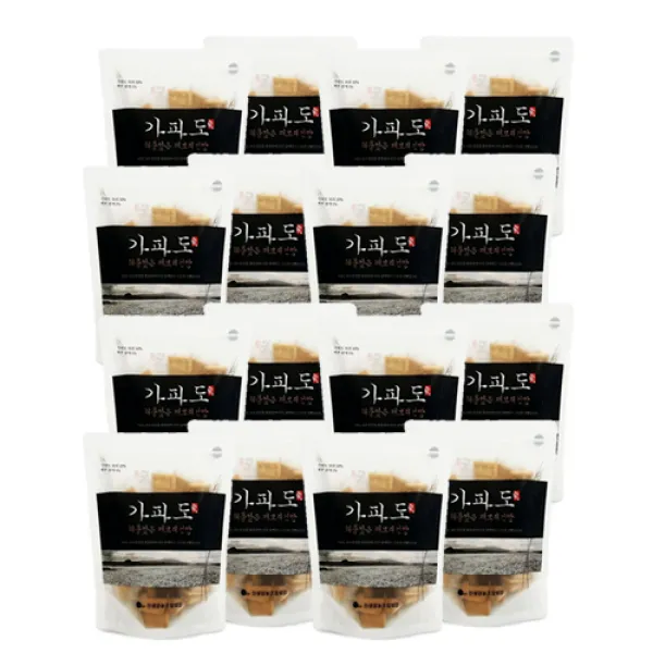 가파도 해풍맞은 깨보리건빵, 16개, 240g