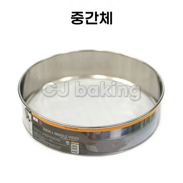 cjbaking KHnB 스텐중간체280(쌀가루체)떡용 떡제조기능사필수품, 1개