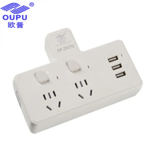 Ou Pu 소켓 변환 플러그 다기능 소켓 1 회 2 또는 4 개 더 소켓 변환기 독립적 인 통제 usb 빠른 책임 무, 단일상품, 단일상품