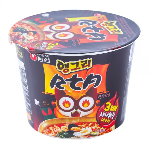 농심 앵그리 너구리 RtA 큰사발면 114g X 10개 라면, 단일상품