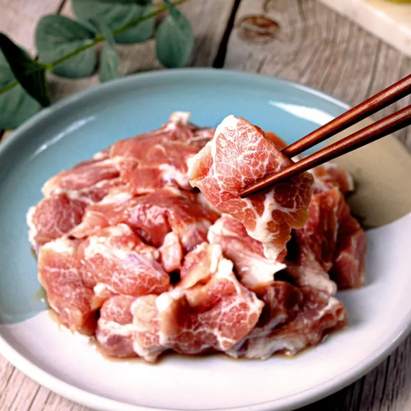 미트타임 댕강고기 200g 소포장 먹기좋게 손질한 기름제거 덜미살 국내산 돼지고기 특수부위 뒷고기, 10팩
