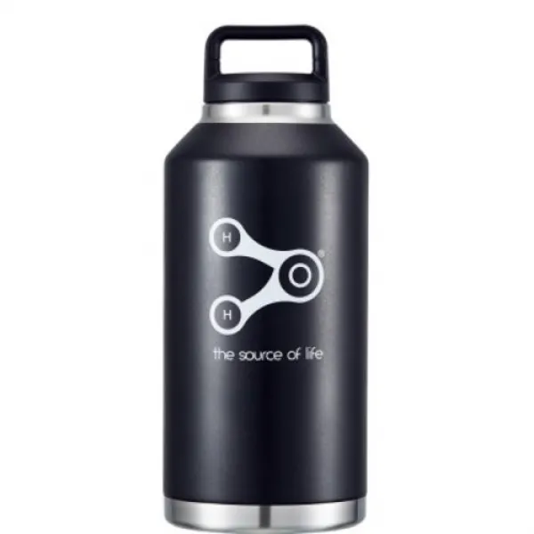  텐바이텐 몬스터보틀 아시아한정판 맷블랙 스텐레스 보온보냉물병 2000 Ml