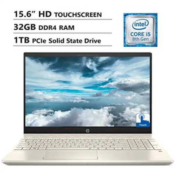 HP Pavilion 15.6 HD Touchscreen Laptop Intel Core i5-8265U Up to 3.9G, 상세내용참조, 상세내용참조, 상세내용참조