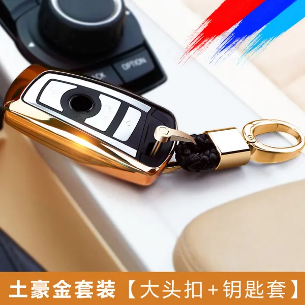 직구갤러리 키갑 BMW에 적용 신로 3노쇠함 5계X3X4M계7계 등 젤라틴 있음 버튼, 골드  기준이 없다 웰트 단추 껍데기